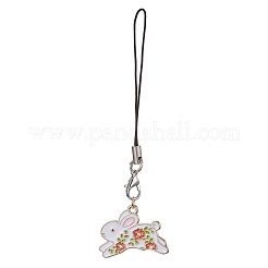Alloy Enamel Mobile Straps&nbsp;HJEW-JM01090
