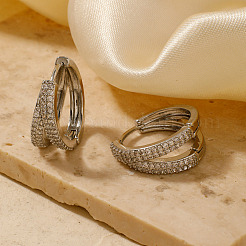 Brass Hoop Earrings&nbsp;FI3307