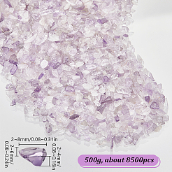 500G Natural Amethyst Chip Beads&nbsp;G-SP0001-09