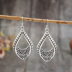 Bohemian Style Zinc Alloy Dangle Earrings&nbsp;FS-WGACE92-01