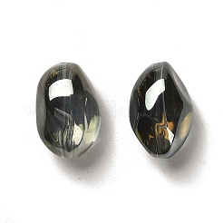Full Rainbow Plated Crystal Glass Oval Beads Strands&nbsp;LS-EGLA-F026-A02