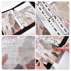 Imitation Leather Stationery Storage Pockets&nbsp;AJEW-WH0609-967A