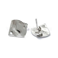 Non-Tarnish 304 Stainless Steel Stud Earring Findings&nbsp;STAS-L024-003P-04