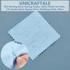 2 Styles 925 Sterling Silver Earring Hooks&nbsp;STER-UN0001-41