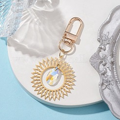 Flower 201 Stainless Steel Pendant Decorations&nbsp;HJEW-TA00153