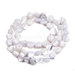 Natural Trochid Shell/Trochus Shell Beads Strands&nbsp;SSHEL-N032-49-A02
