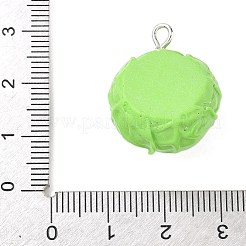 Opaque Resin Pendants&nbsp;RESI-G107-04F