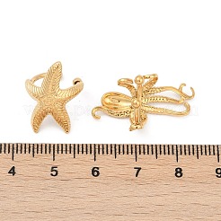304 Stainless Steel Cuff Earrings&nbsp;EJEW-D306-03G