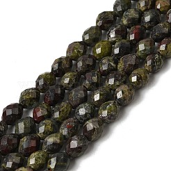 Natural Dragon Blood Beads Strands&nbsp;G-K376-F02-01
