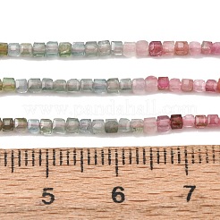 Natural Multicolor Tourmaline Beads Strands&nbsp;G-D110-B02-02