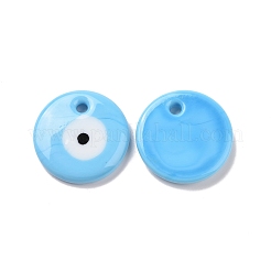 Handmade Lampwork Evil Eye Pendants&nbsp;LAMP-E106-02A-02