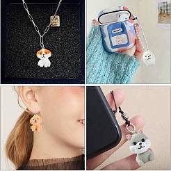 18Pcs 9 Styles Opaque Resin Pendants&nbsp;RESI-CJ0003-42