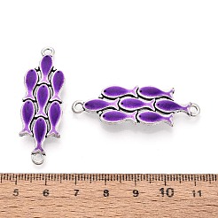Alloy Enamel Connector Charms&nbsp;TIBE-N016-09AS-03