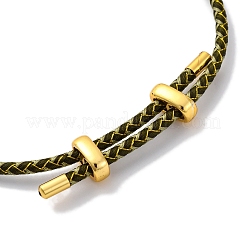 Adjustable Polyester Cord Braided Bracelets&nbsp;BJEW-Z085-01G-09
