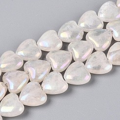 Electroplate Natural Quartz Crystal Beads Strands&nbsp;G-T144-40