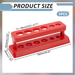 ABS Multi-Use Cylinder Tube Display Racks&nbsp;AJEW-WH0596-420