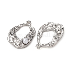 304 Stainless Steel Pendants&nbsp;STAS-P406-09P