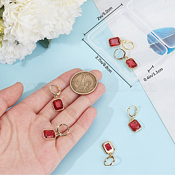 3Pairs Brass Leveback Earring&nbsp;EJEW-BBC0001-61A