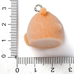 Flocky Animal Resin Pendants&nbsp;FIND-S001-05I
