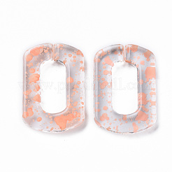Transparent Acrylic Linking Rings&nbsp;OACR-N009-017A-02