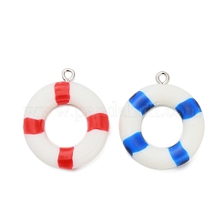 Opaque Resin Pendants&nbsp;RESI-A047-01A