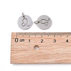 Non-Tarnish 304 Stainless Steel Charms&nbsp;STAS-Q201-T445-5S
