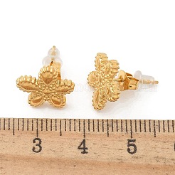 304 Stainless Steel Stud Earrings for Women&nbsp;STAS-Z117-12G
