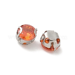 Round Stainless Steel Prong Settings&nbsp;STAS-M104-01G