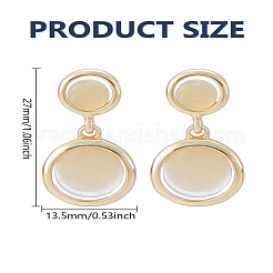 1 Pair Zinc Alloy Dangle Stud Earrings&nbsp;EJEW-LP0004-92