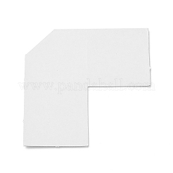 (Defective Closeout Sale: Yellowing) Safety Kraft Paper Photo Album Corner Protector&nbsp;LS-TOOL-XCP0001-65