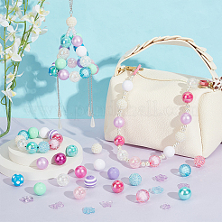 20 Style Mixed Style Acrylic Beads Sets&nbsp;OACR-PH0004-07