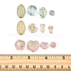 60G 3 Colors Transparent Acrylic Beads&nbsp;MACR-FP0001-15