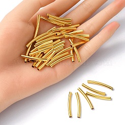 100Pcs Brass Tube Beads&nbsp;KK-YW0001-62G