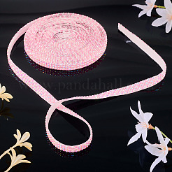 3 Yards Resin Self Adhesive Sewing Trim Hotfix Rhinestone Tape&nbsp;DIY-TA0013-15D