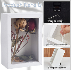 Rectangle Wood Photo Frame Stand&nbsp;AJEW-WH20019-04A
