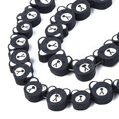 Handmade Polymer Clay Beads Strands&nbsp;CLAY-T020-15