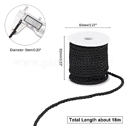 3-Ply Polyester Cord&nbsp;OCOR-WH0033-17F
