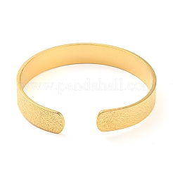 304 Stainless Steel Open Cuff Bangles&nbsp;BJEW-K230-01G-02