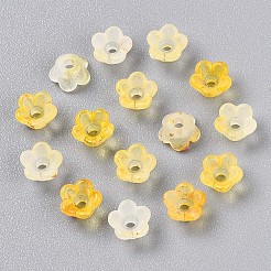 Frosted Transparent Acrylic Beads&nbsp;X-OACR-N137-72G