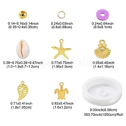 DIY Preppy Bracetet Anklet Making Kit&nbsp;DIY-YW0007-72