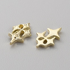 Alloy Cabochons&nbsp;MRMJ-WH0008-40A-G