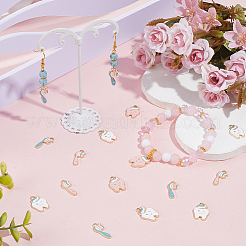 80Pcs 4 Styles Alloy Charms&nbsp;ENAM-SC0008-04