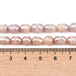 Natural Cultured Freshwater Pearl Beads Strands&nbsp;PEAR-F020-20B