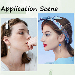 DIY Jellyfish  Themed Earrings Making Kit&nbsp;AJEW-SC0031-12