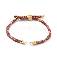 Nylon Cord Silder Bracelets&nbsp;MAK-C003-04G