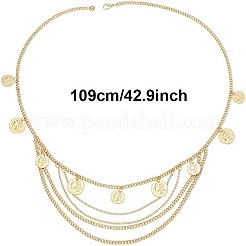 Alloy Coin Multi-Layered Chain Waist Body Chains for Women&nbsp;FS-WG18420-01