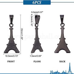304 Stainless Steel Pendants&nbsp;STAS-UN0037-82