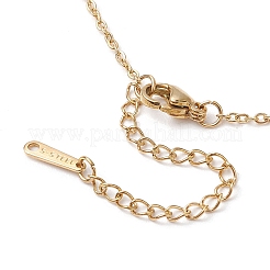 Flower Epoxy Resin Pendant Necklaces&nbsp;NJEW-JN05047