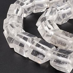 Natural Quartz Crystal Beads Strands&nbsp;G-F719-24