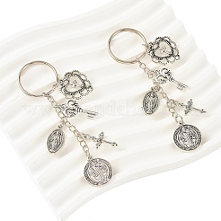 2Pcs Alloy Keychains&nbsp;KEYC-YW00291